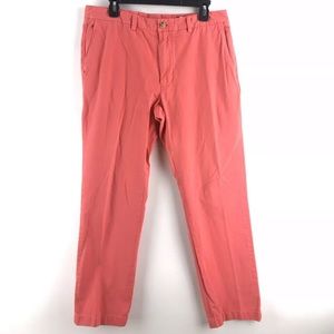 Vineyard Vines Chinos Pants Men 34x32 Pink Breaker